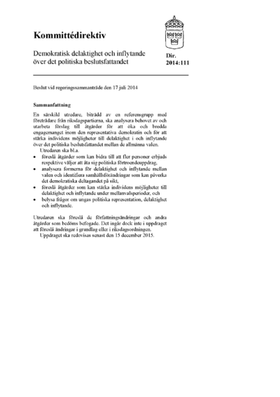 Omslaget till dir. 2014:111