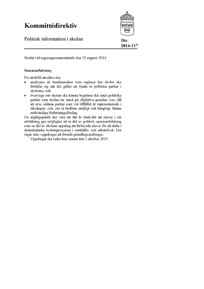 Omslaget till dir. 2014:117