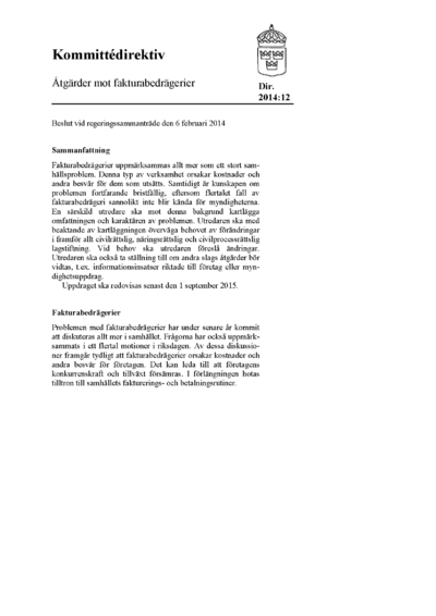 Omslaget till dir. 2014:12