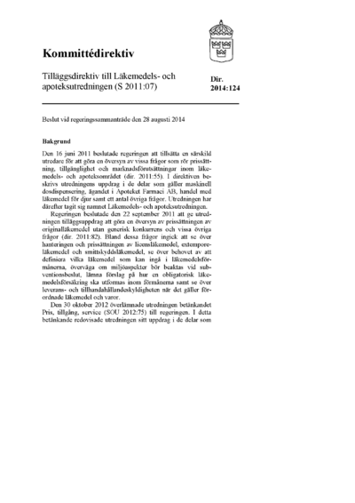 Omslaget till dir. 2014:124