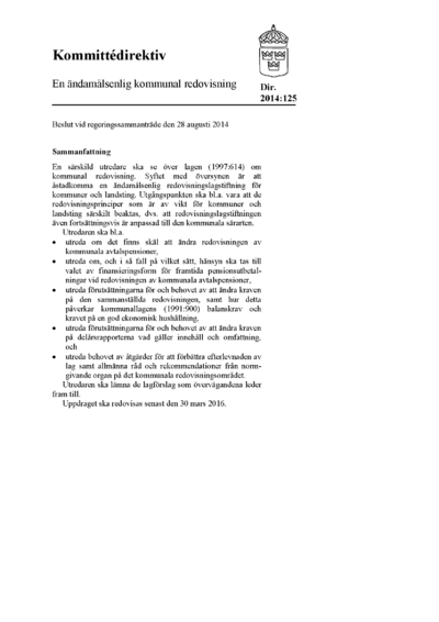 Omslaget till dir. 2014:125