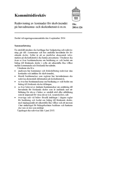 Omslaget till dir. 2014:126