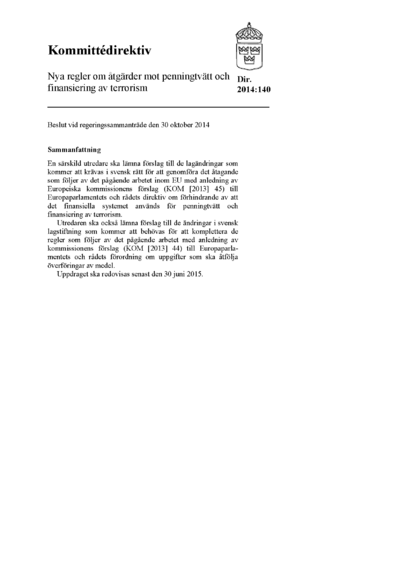 Omslaget till dir. 2014:140