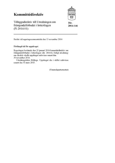Omslaget till dir. 2014:146