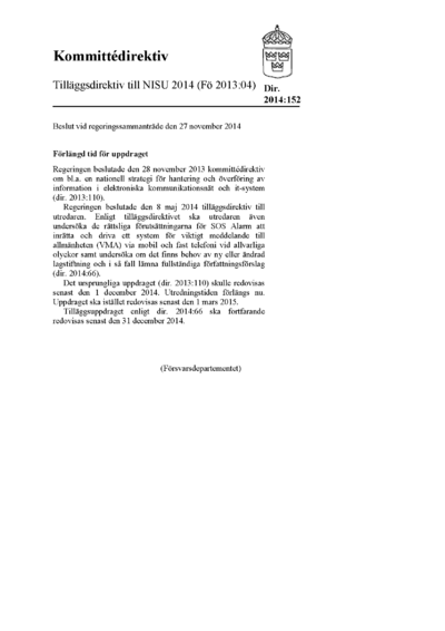 Omslaget till dir. 2014:152