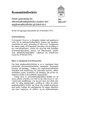 Omslaget till dir. 2014:157