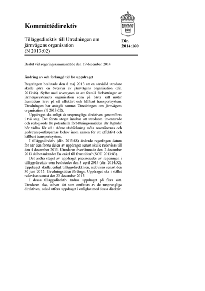 Omslaget till dir. 2014:160