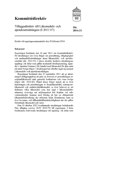 Omslaget till dir. 2014:21