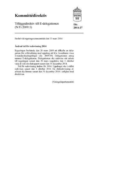 Omslaget till dir. 2014:37