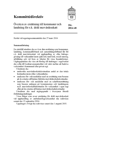 Omslaget till dir. 2014:48