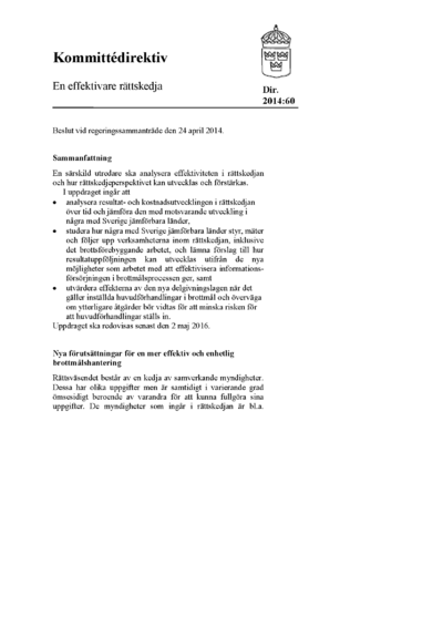 Omslaget till dir. 2014:60