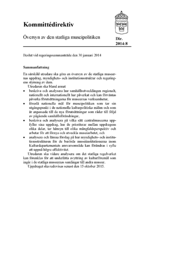 Omslaget till dir. 2014:8