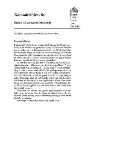 Omslaget till dir. 2014:80