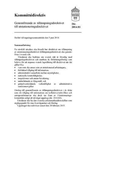 Omslaget till dir. 2014:81