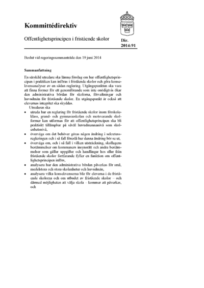 Omslaget till dir. 2014:91