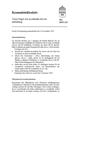 Omslaget till dir. 2015:122