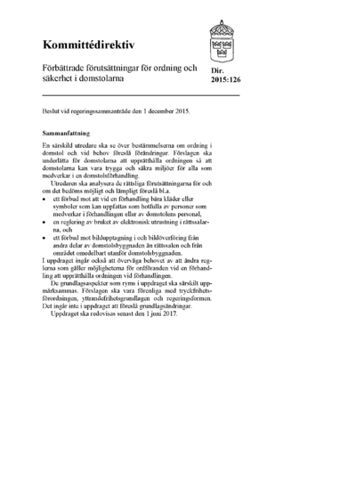 Omslaget till dir. 2015:126