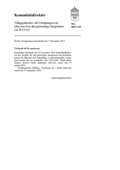 Omslaget till dir. 2015:139