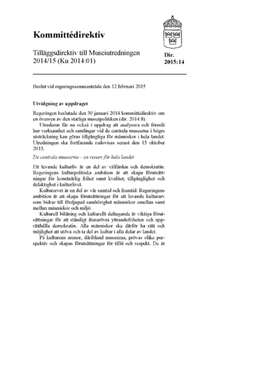 Omslaget till dir. 2015:14