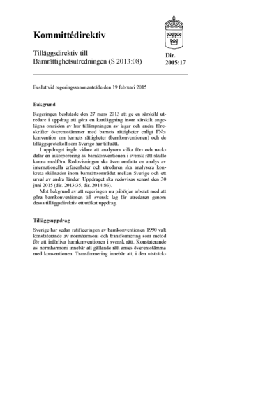 Omslaget till dir. 2015:17