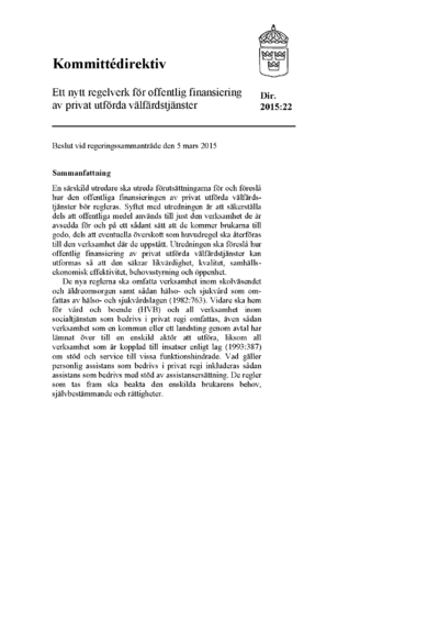 Omslaget till dir. 2015:22