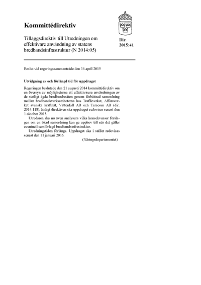Omslaget till dir. 2015:41