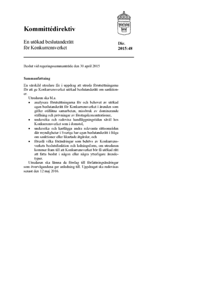 Omslaget till dir. 2015:48