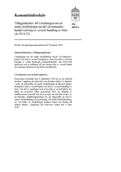 Omslaget till dir. 2015:6