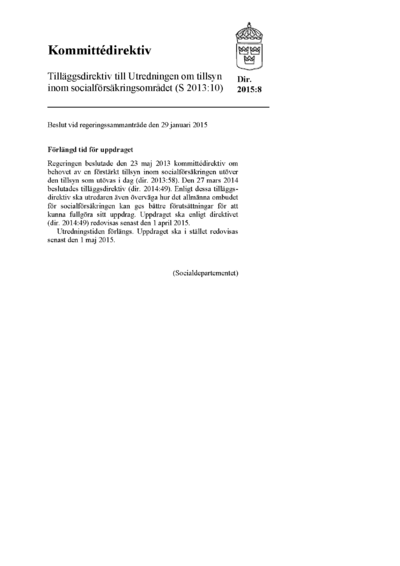 Omslaget till dir. 2015:8