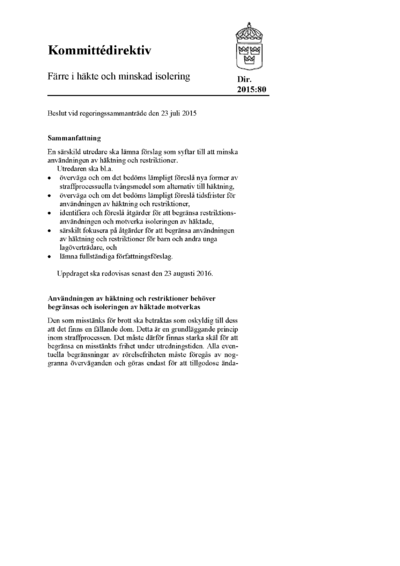 Omslaget till dir. 2015:80