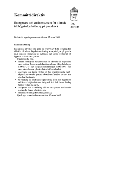 Omslaget till dir. 2016:24