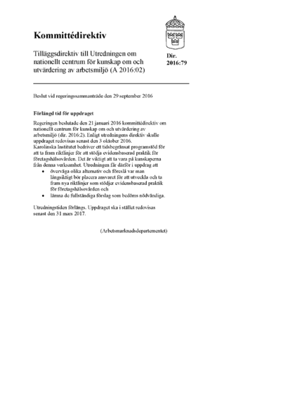 Omslaget till dir. 2016:79