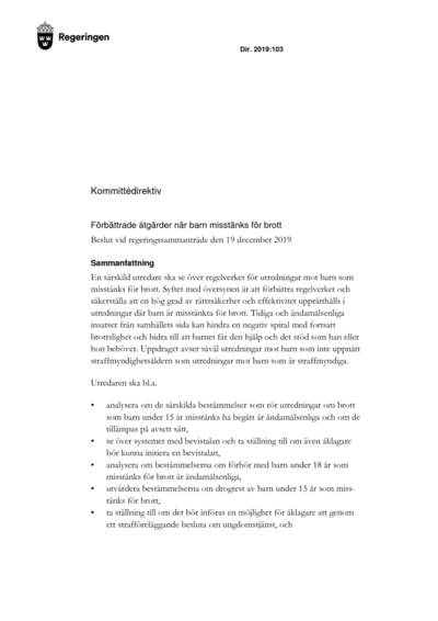 Omslaget till dir. 2019:103