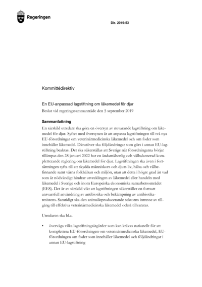 Omslaget till dir. 2019:53