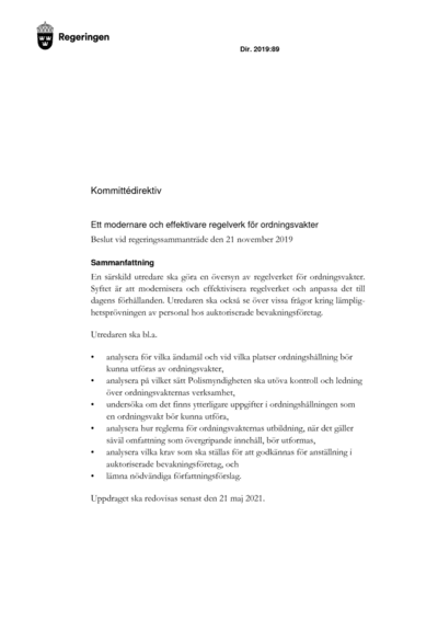 Omslaget till dir. 2019:89