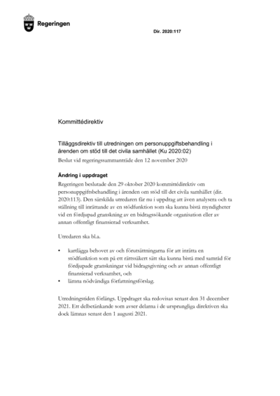 Omslaget till dir. 2020:117