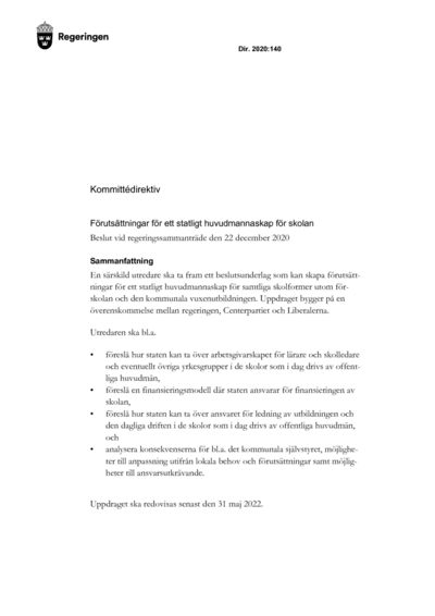 Omslaget till dir. 2020:140