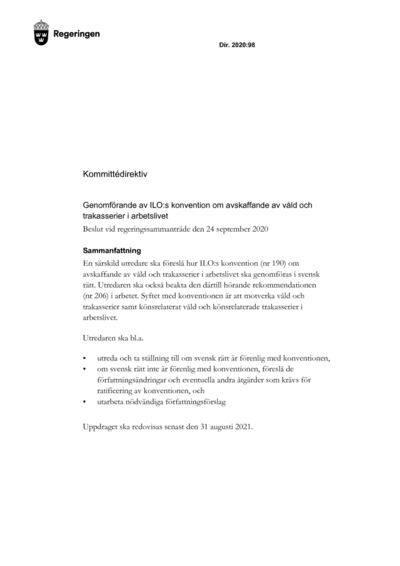 Omslaget till dir. 2020:98
