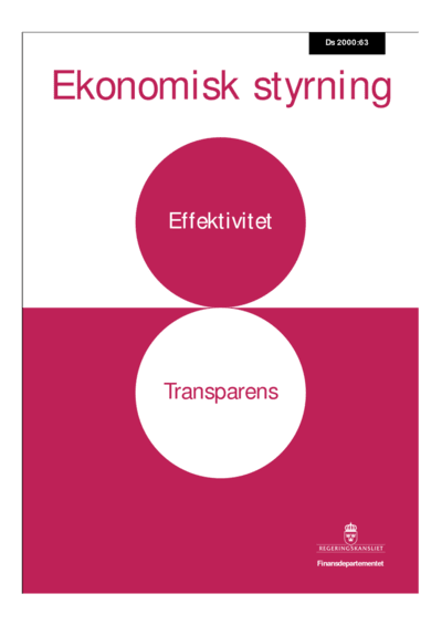 Omslaget till Ds 2000:63