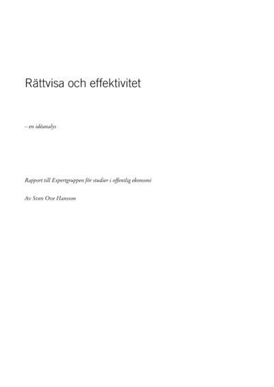 Omslaget till Ds 2001:42