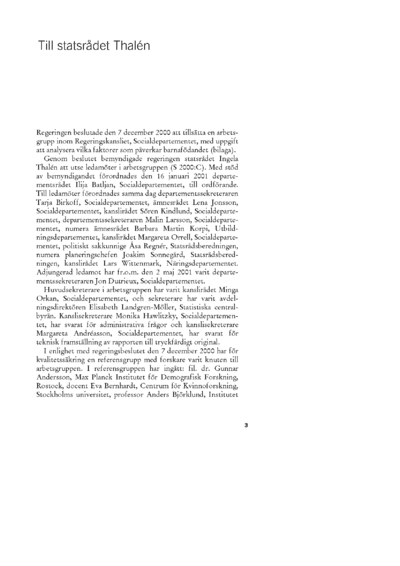 Omslaget till Ds 2001:57