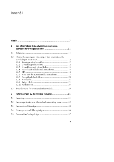 Omslaget till Ds 2003:34