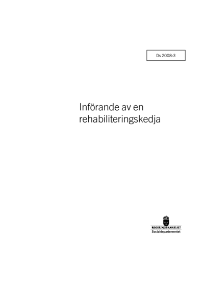 Omslaget till Ds 2008:3