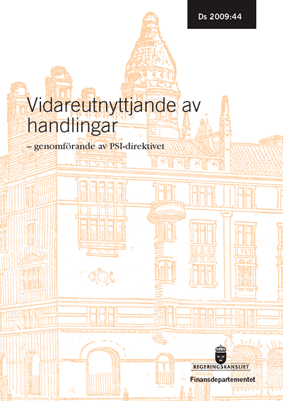 Omslaget till Ds 2009:44