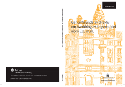 Omslaget till Ds 2010:29