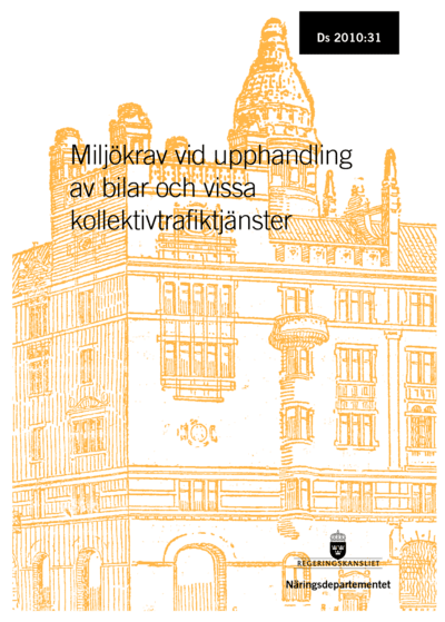 Omslaget till Ds 2010:31