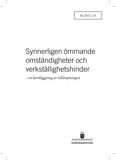 Omslaget till Ds 2011:14