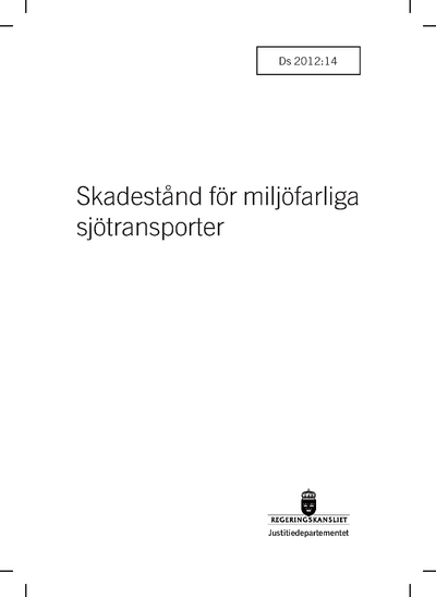 Omslaget till Ds 2012:14