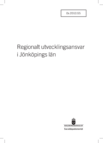 Omslaget till Ds 2012:55