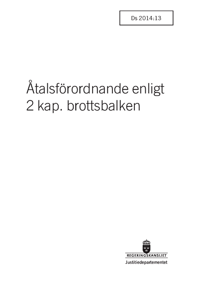 Omslaget till Ds 2014:13